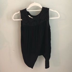 Black Uneven H&M Shirt